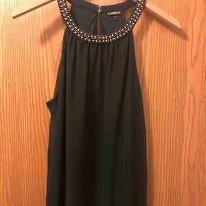 Express Blouse with Sparkle Choker Piece